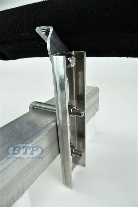 aluminum boat u bracket mounting to hull|boat trailer vertical bunk brackets.